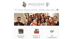 Desktop Screenshot of bergisch-thuringia.de